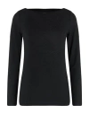 Majestic Filatures Woman T-shirt Charcoal Size 3 Viscose, Elastane In Gray