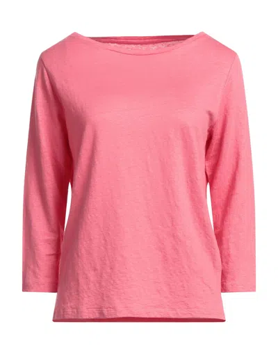 Majestic T-shirts In Red