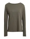 Majestic T-shirts In Green