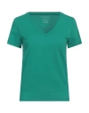 Majestic Filatures Woman T-shirt Emerald Green Size 1 Cotton