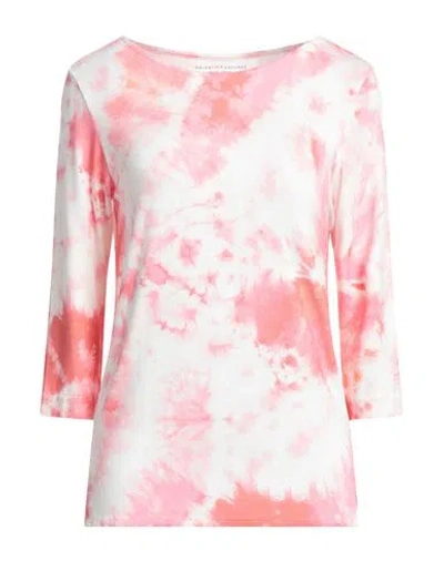 Majestic Filatures Woman T-shirt Fuchsia Size 1 Viscose, Elastane In Pink