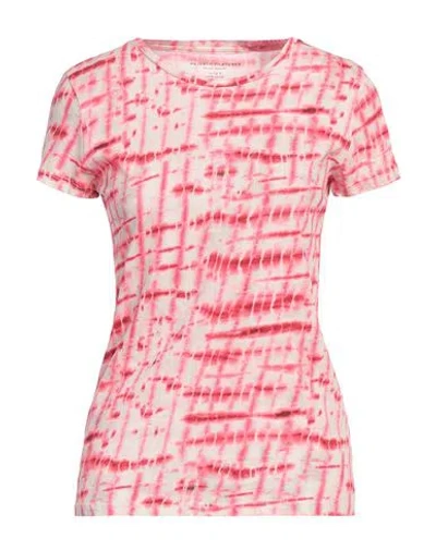 Majestic Filatures Woman T-shirt Fuchsia Size 2 Cotton In Pink