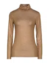 Majestic Filatures Woman T-shirt Gold Size 2 Viscose, Elastane In Gold
