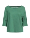 Majestic Filatures Woman Sweater Green Size 1 Cashmere In Green