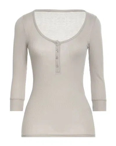 Majestic Filatures Woman T-shirt Grey Size 1 Viscose, Elastane