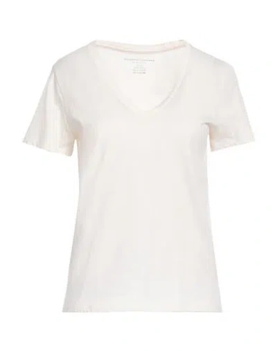 Majestic Filatures Woman T-shirt Ivory Size 1 Cotton In White