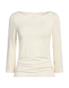 Majestic Filatures Woman T-shirt Ivory Size 1 Viscose, Elastane