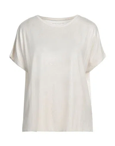 Majestic Filatures Woman T-shirt Ivory Size 1 Viscose, Elastane In White