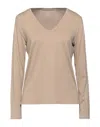 Majestic T-shirts In Beige