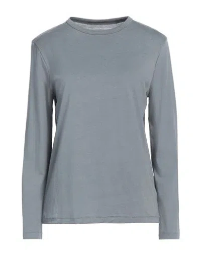 Majestic Filatures Woman T-shirt Lead Size 1 Lyocell, Cotton In Grey