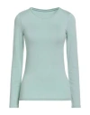 Majestic Filatures Woman T-shirt Light Green Size 1 Viscose, Elastane