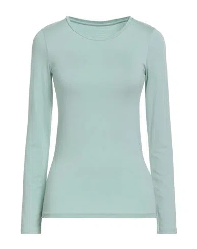 Majestic Filatures Woman T-shirt Light Green Size 1 Viscose, Elastane
