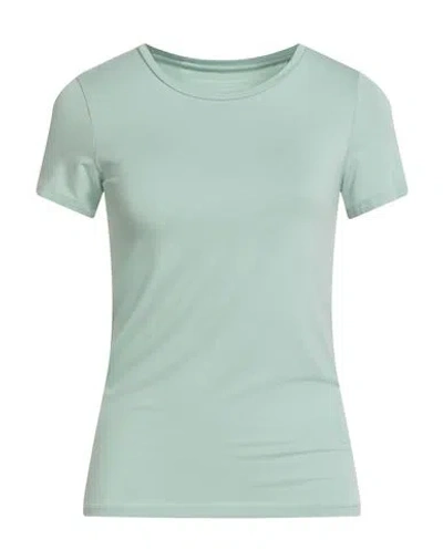 Majestic Filatures Woman T-shirt Light Green Size 1 Viscose, Elastane