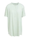 Majestic Filatures Woman T-shirt Light Green Size 4 Linen, Elastane