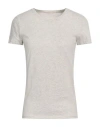 Majestic Filatures Woman T-shirt Light Grey Size 1 Cotton In Gray