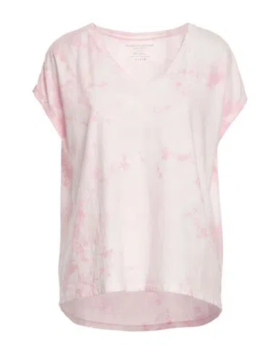 Majestic Filatures Woman T-shirt Light Pink Size 1 Cotton, Elastane