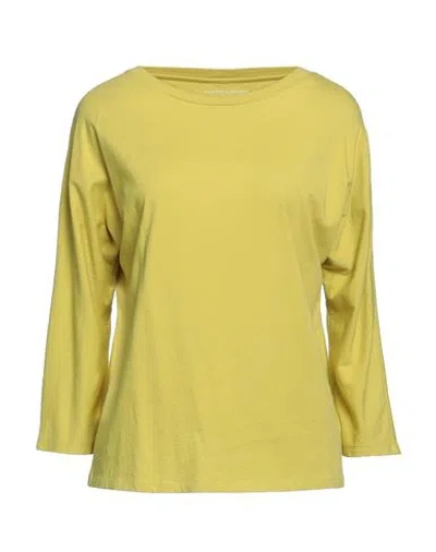 Majestic Filatures Woman T-shirt Acid Green Size 1 Cotton