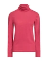 Majestic Filatures Woman T-shirt Garnet Size 1 Cotton, Cashmere In Red