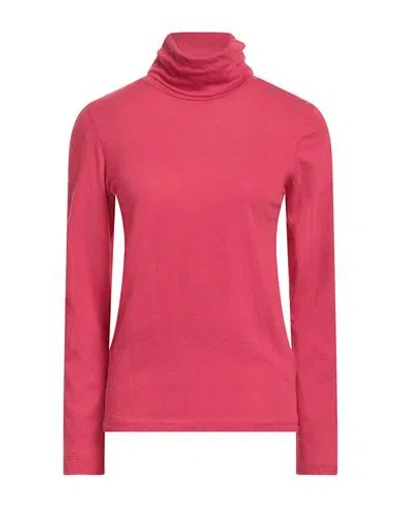 Majestic Filatures Woman T-shirt Garnet Size 1 Cotton, Cashmere In Red