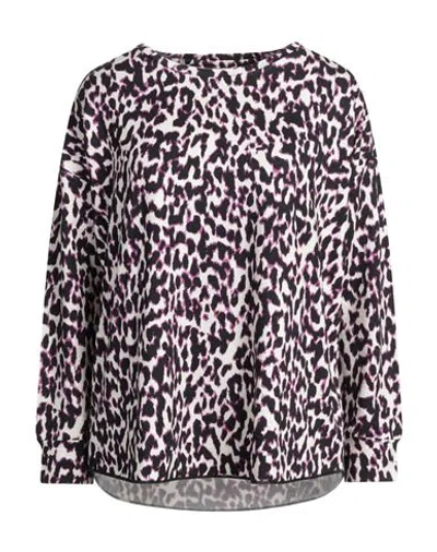 Majestic Filatures Woman T-shirt Mauve Size 3 Viscose, Elastane In Purple