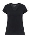 Majestic Filatures Woman T-shirt Midnight Blue Size 1 Cotton