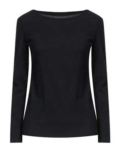 Majestic Filatures Woman T-shirt Midnight Blue Size 1 Cotton