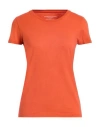 Majestic Filatures Woman T-shirt Orange Size 1 Organic Cotton