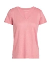 Majestic Filatures Woman T-shirt Pink Size 1 Linen, Elastane