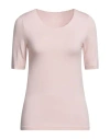 Majestic Filatures Woman T-shirt Light Pink Size 1 Viscose, Elastane