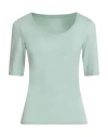 Majestic Filatures Woman T-shirt Sage Green Size 1 Viscose, Elastane