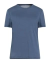 Majestic Filatures Woman T-shirt Slate Blue Size 1 Lyocell, Cotton