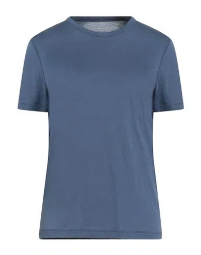 Majestic Filatures Woman T-shirt Slate Blue Size 1 Lyocell, Cotton