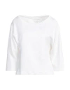Majestic Filatures Woman T-shirt White Size 1 Linen