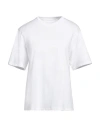 MAJESTIC MAJESTIC FILATURES WOMAN T-SHIRT WHITE SIZE 1 ORGANIC COTTON