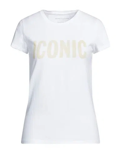 Majestic Filatures Woman T-shirt White Size 1 Organic Cotton, Recycled Cotton
