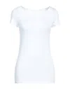 Majestic T-shirts In White