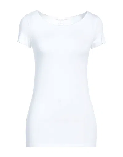 Majestic T-shirts In White