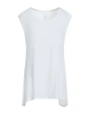 Majestic Filatures Woman T-shirt White Size 3 Viscose, Elastane