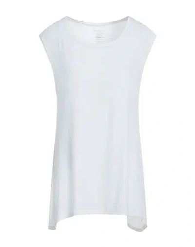 Majestic Filatures Woman T-shirt White Size 3 Viscose, Elastane