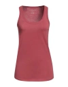 MAJESTIC MAJESTIC FILATURES WOMAN TANK TOP BRICK SIZE 1 COTTON
