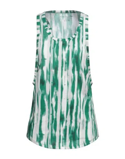 Majestic Filatures Woman Tank Top Green Size 1 Cotton