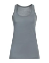 Majestic Filatures Woman Tank Top Grey Size 1 Lyocell, Cotton