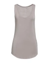Majestic Filatures Woman Tank Top Grey Size 1 Viscose, Elastane In Grey