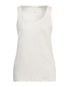 Majestic Basic Soft Touch Scoop-neck Tank In White