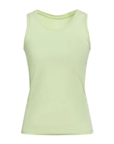 Majestic Filatures Woman Tank Top Light Green Size 1 Organic Cotton