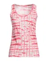 Majestic Filatures Tank Tops In Magenta
