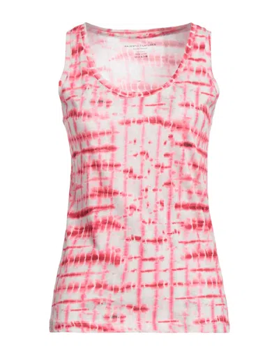 Majestic Filatures Tank Tops In Magenta