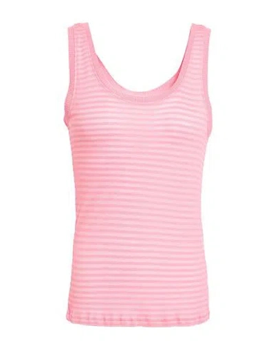 Majestic Filatures Woman Tank Top Pink Size 1 Viscose