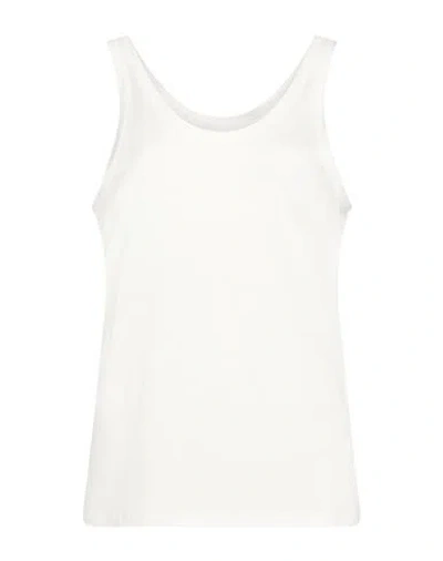 Majestic Filatures Woman Tank Top White Size 1 Lyocell, Organic Cotton