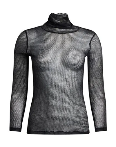 Majestic Filatures Woman Top Black Size 1 Micro Modal, Cashmere